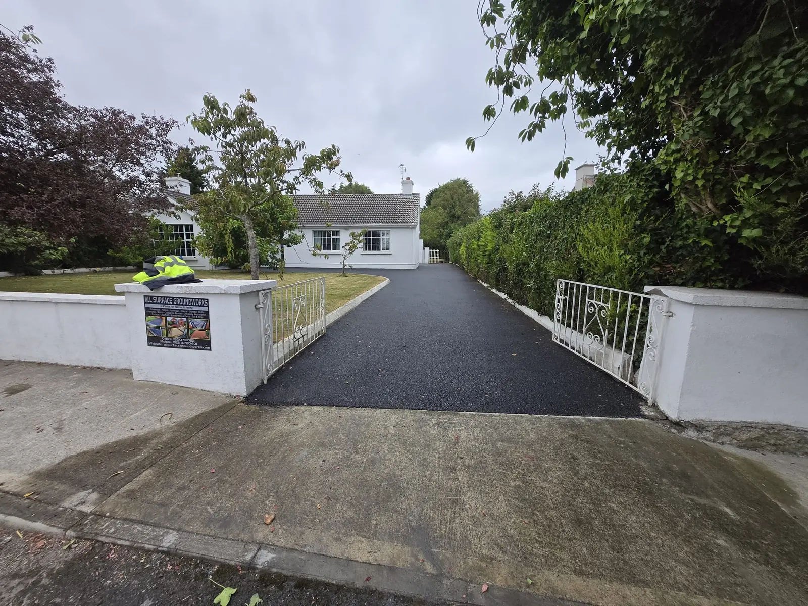SMA Asphalt Finish project by Allsurface Groundworks in County Kilkenny